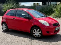 Used Toyota Yaris T2 2008 Red Hatchback