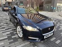 Used Jaguar XF R-Sport 180 HP (132 kW) 2017 Blue Sedan