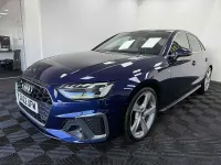 Used Audi A4 S-Line 2022 Blue Sedan