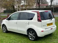 Used Nissan Note N-TEC 110 HP (80 kW) 2012 White Hatchback