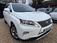 Used Lexus RX450h Luxury Line 2013 White SUV