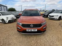 Used VW T-Roc SE 150 HP (110 kW) 2018 Orange SUV