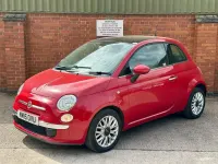Usado Fiat 500 Lounge 69 HP (50 kW) 2015 Vermelho Citadino