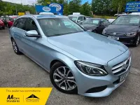 Used Mercedes C220 2017 Silver Estate