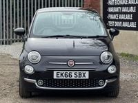 Used Fiat 500 Lounge 69 HP (50 kW) 2016 Black Hatchback