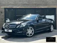 Used Mercedes E220 2013 Black Cabriolet