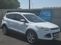 Used Ford Kuga Titanium 150 HP (110 kW) 2015 White SUV