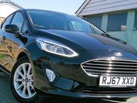 Used Ford Fiesta Titanium 2018 Black Hatchback