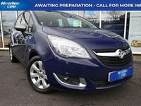 Used Vauxhall Meriva 100 HP (73 kW) 2017 Blue MPV
