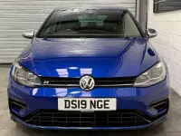 Used VW Golf VII R 2019 Blue Hatchback