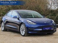 Used Tesla Model 3 Long Range AWD 366 kW (498 HP) 2021 Blue Sedan
