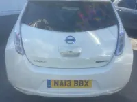 Gebraucht Nissan Leaf 80 kW (109 PS) 2013 Weiß Kleinwagen