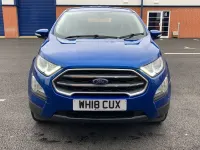Used Ford Ecosport Zetec 2018 Lightening blue SUV