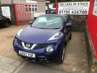 Used Nissan Juke S 110 HP (80 kW) 2017 Blue SUV