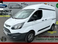 Used Ford Transit Custom 105 HP (77 kW) 2017 White Van