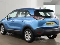 Used Vauxhall Crossland X 81 HP (59 kW) 2018 Blue SUV