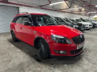 Used Skoda Fabia Monte Carlo 105 HP (77 kW) 2013 Red Estate