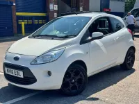Used Ford Ka Zetec 69 HP (50 kW) 2016 White Hatchback