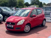 Used Suzuki Splash SZ3 65 HP (47 kW) 2012 Red Hatchback