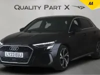Used Audi A3 Sportback S-Line 110 HP (80 kW) 2023 Black Hatchback