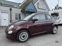 Used Fiat 500 Lounge 70 HP (51 kW) 2021 Red Hatchback