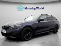 Begagnad BMW 330e M Sport 292 HK (214 kW) 2021 Blå Kombi