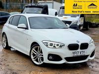 Used BMW 118 M Sport 150 HP (110 kW) 2017 White Hatchback