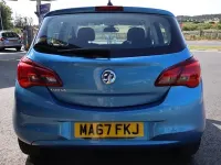 Used Vauxhall Corsa 75 HP (55 kW) 2017 Blue Hatchback