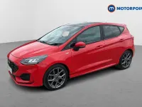 Used Ford Fiesta ST-Line 125 HP (91 kW) 2021 Red Hatchback