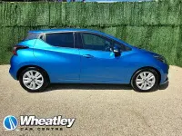 Used Nissan Micra Acenta 2020 Blue Hatchback