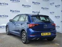 Used VW Polo Life 95 HP (69 kW) 2023 Blue Hatchback