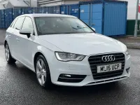 Used Audi A3 Sport 150 HP (110 kW) 2015 White Hatchback