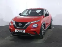 Used Nissan Juke Acenta 114 HP (83 kW) 2021 Red SUV