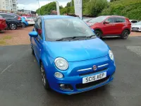 Used Fiat 500 S 69 HP (50 kW) 2015 Blue Hatchback