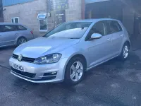 Used VW Golf VII Match 104 HP (76 kW) 2015 Silver Hatchback