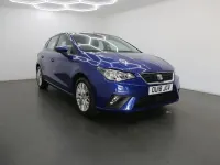 Used Seat Ibiza SE Technology 75 HP (55 kW) 2018 Blue Hatchback