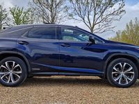 Used Lexus RX450h Luxury Line 2017 Blue SUV