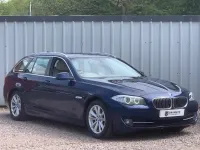 Begagnad BMW 520 2013 Blå Kombi