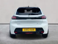 Used Peugeot 208 GT-line 130 HP (95 kW) 2020 White Hatchback