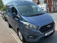 Used Ford Transit Custom Limited 2021 Blue Van