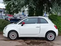 Used Fiat 500 Red 70 HP (51 kW) 2022 White Hatchback