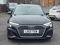 Used Audi A3 S-Line 2021 Black Sedan