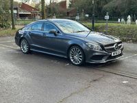 Used Mercedes CLS220 AMG line 177 HP (130 kW) 2016 Grey Coupe