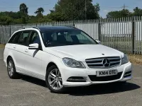 Used Mercedes C180 Executive 2014 White Estate
