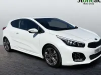 Used Kia ProCeed GT-Line 120 HP (88 kW) 2017 White Hatchback