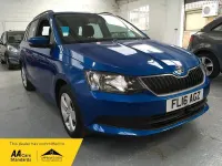 Used Skoda Fabia SE 110 HP (80 kW) 2016 Blue Estate