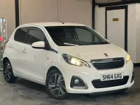 Używany Peugeot 108 Allure 82 KM (60 kW) 2014 Biały Hatchback