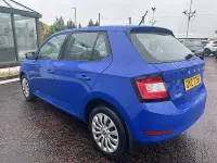 Used Skoda Fabia 2020 Blue Hatchback