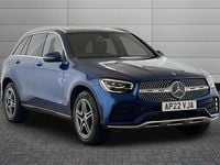 Used Mercedes GLC300 AMG line 258 HP (189 kW) 2022 Spectral blue Estate