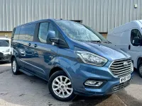 Used Ford Tourneo Custom Titanium 2019 Blue Van